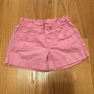 Gymboree pink shorts, size kids 6